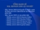 Tổng quan về SQL Server 2005 và cài đặt