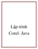 Lập trình Corel- Java