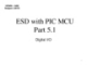 ESD with PIC MCU Part5.1 digital I/O