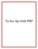 Tự học lập trình PHP