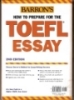 Barron: How to prepare for the Toefl Essay
