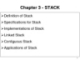 CSE Faculty - Chapter 3: STACK (part a)