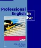 Cambridge - Professional English in Use - Law