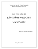 LẬP TRÌNH WINDOWS VỚI VC/MFC