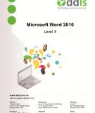 Microsoft Word 2010 – Level 3