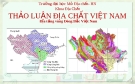 Thảo luận địa chất Việt Nam