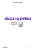 Tài liệu Oracle 10g Express