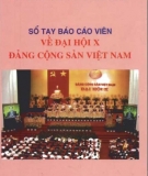Sổ tay về báo cáo viên Đại hội X Đảng Cộng Sản Việt Nam - TS. Lê Doãn Hợp