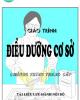 Giáo trình Điều dưỡng cơ sở: Phần 2 - BS. Nguyễn Văn Thịnh