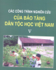 Ebook Các công trình nghiên cứu của bảo tàng dân tộc học Việt Nam - NXB Khoa học xã hội