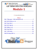 Giáo trình Lập trình viên công nghệ Java (Module 1) - Trung tâm tin học ĐH KHTN