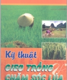 Ebook Kỹ thuật gieo trồng và chăm sóc lúa - Lê Huy Hảo