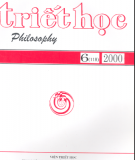 Tạp chí Triết học Số 6 (118), Tháng 12 - 2000