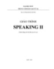 Giáo trình Speaking 2: Phần 1 - ThS Lê Phạm Hoài Phương