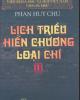 Ebook Lịch triều hiến chương loại chí (Tập 2): Phần 2 - Phan Huy Chú