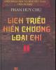Ebook Lịch triều hiến chương loại chí (Tập 1): Phần 1 - Phan Huy Chú