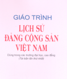 Giáo trình Lịch sử Đảng Cộng sản Việt Nam: Phần 1 /NXB Chính trị Quốc gia