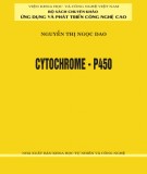 Ebook Cytochrome - P450: Phần 1 - PGS.TS. Nguyễn Thị Ngọc Dao