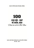 Ebook 100 câu hỏi - đáp về biển, đảo dành cho tuổi trẻ Việt Nam