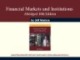 Financial Markets and Institutions: Chapter 19