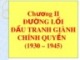 Bài giảng Đường lối cách mạng của Đảng Cộng sản Việt Nam: Chương 2 - ThS. Hoàng Trang