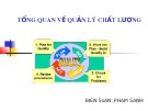 Bài giảng Tổng quan về quản lý chất lượng - Phạm Sanh