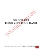 Giáo trình Tiếng Việt thực hành: Phần 1