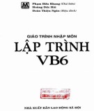 Giáo trình Nhập môn lập trình VB6: Phần 2