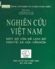 Ebook Nghiên cứu Việt Nam - Một số vấn đề lịch sử, kinh tế, xã hội, văn hóa: Phần 2