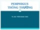 Bài giảng Pemphigus thông thường - TS. BS. Trần Ngọc Ánh