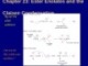 Lecture Organic chemistry - Chapter 23: Ester enolates and the claisen condensation