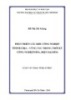 Luận văn Thạc sĩ Địa lí học: Phát triển các khu công nghiệp tỉnh Bà Rịa – Vũng Tàu trong thời kỳ công nghiệp hóa, hiện đại hóa