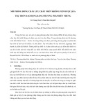 MÔ PHỎNG DÒNG CHẢY LƯU CHẤT NHỚT KHÔNG NÉN ĐƯỢC QUA TRỤ TRÒN DAO ĐỘNG BẰNG PHƯƠNG PHÁP BIÊN NHÚNG 