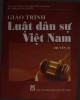 Giáo trình Luật Dân sự Việt Nam (Quyển 2): Phần 1