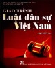 Giáo trình Luật Dân sự Việt Nam (Quyển 1): Phần 1