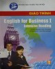 Giáo trình English for Business I Intensive Reading - Phần 1