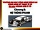 Bài giảng Khung gầm ô tô: Chương 8 - Hệ thống phanh