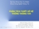 Bài giảng Phân tích thiết kế hệ thống thông tin: Chương III (phần 1) - ThS. Nguyễn Trần Minh Thư
