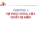 Bài giảng Khí cụ điện - Chương 3: Sự phát nóng của thiết bị điện