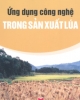 Ebook Ứng dụng công nghệ trong sản xuất lúa - Chu Thị Thơm,  Phan Thị Lài, Nguyễn Văn Tó (Biên soạn)