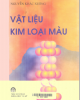 Ebook Vật liệu Kim loại màu - Nguyễn Khắc Xương