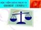 Bài giảng Vi phạm pháp luật và trách nhiệm pháp lý