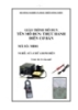 Giáo trình Thực hành điện cơ bản - MĐ01: Sửa chữa bơm điện