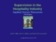 Lecture Supervision in the hospitality industry: Applied human resources (Fifth edition): Chapter 1 - Jack E. Miller, John R. Walker, Karen Eich Drummond