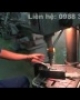 Video Khoét lỗ kim loại bằng máy khoan bàn