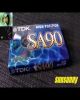 Video TDK SA90 compact chrome cassette