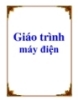 Giáo trình Máy điện