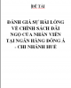 Đề tài: Đánh giá sự hài lòng về chính sách đãi ngộ của nhân viên tại ngân hàng Đông Á - chi nhánh Huế