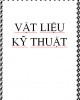 Vật liệu kỹ thuật