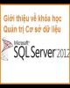 Video Khóa học Quản trị Cơ sở dữ liệu SQL Server 2012